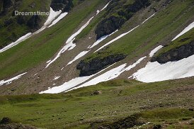 Snow in summer Snow in the middle of summer