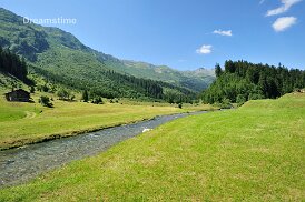 River near Olivone, Switzerland River near Olivone, Ticino, Switzerland