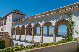 Pavillion of Generalife, Alhambra Pavillion of Generalife, Alhambra, Granada, Andalusia, Spain